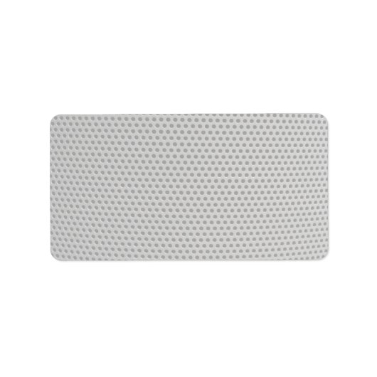 Illustratief plastic raster etiket (Voorkant)