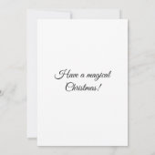 Illustratiekaart voor kerstMode Kaart (Achterkant)