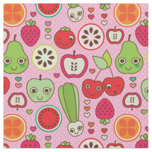 illustratiepatroon voor fruitkeuken stof