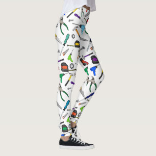 Illustratiepatroon voor hardware-illustratie voor leggings