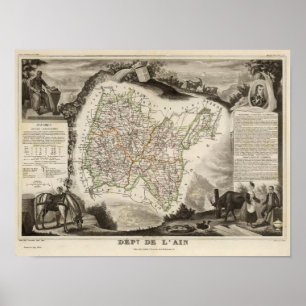 Illustraties, landschappen poster