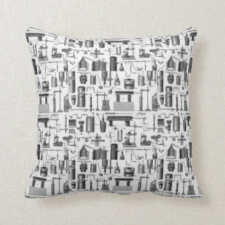 Illustraties van chemische apparaten kussen