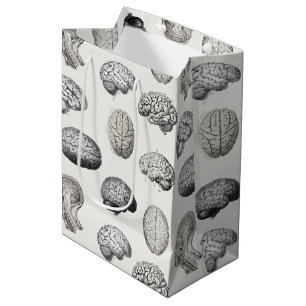 Illustraties van de anatomie van de hersenen medium cadeauzakje