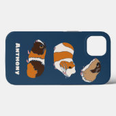 Illustraties van epileerprogramma's van Cute Guine Case-Mate iPhone Case (Achterkant (horizontaal))