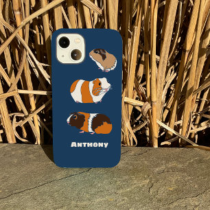 Illustraties van epileerprogramma's van Cute Guine iPhone 13 Hoesje