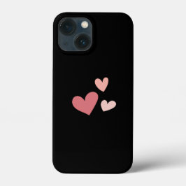 Illustraties van het hart iPhone Case