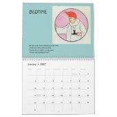 Illustraties van Moeder Goose Kalender (Jan 2027)