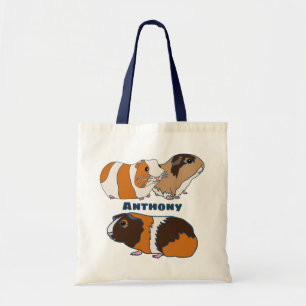Illustraties van Pet Guinea Pigs Persoonlijk Tote Bag