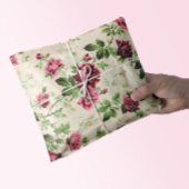  illustraties van rozen op neutrale basis tissuepapier