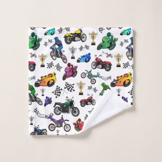 Illustraties van wolprogramma's bad handdoek (Wasdoekje)