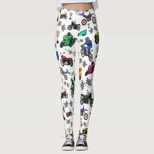 Illustraties van wolprogramma's leggings (Voorkant)
