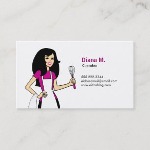 Illustratieve Baker Personal Card Visitekaartje