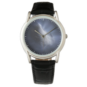 Illustratieve close-up van de komeettempel. horloge