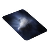 Illustratieve close-up van de komeettempel. magneet (Rechterzijde)