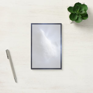 Illustratieve close-up van de komeettempel. post-it® notes