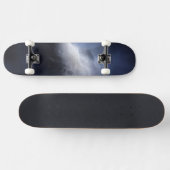 Illustratieve close-up van de komeettempel. skateboard (Horizontaal)