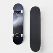 Illustratieve close-up van de komeettempel. skateboard (Voorkant)