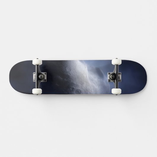 Illustratieve close-up van de komeettempel. skateboard (Horizontaal)