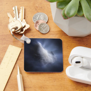 Illustratieve close-up van de komeettempel. sleutelhanger