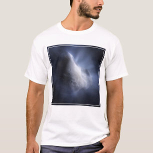 Illustratieve close-up van de komeettempel. t-shirt