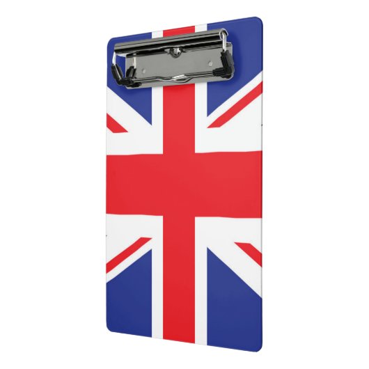 Illustratieve versie van de britse vlag mini klembord (Angled2)