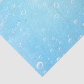 Illustratieve waterbellen tissuepapier (Detail)
