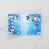 Illustratieve Waterverf Moon-flower Couple Shower (Binnen)