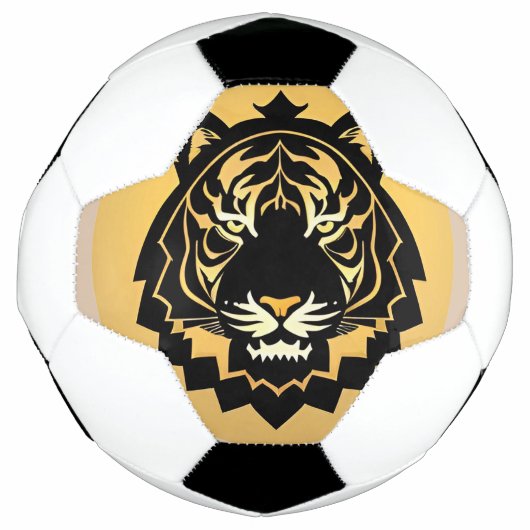 Illustration abstraite audacieuse de tigre (Devant)