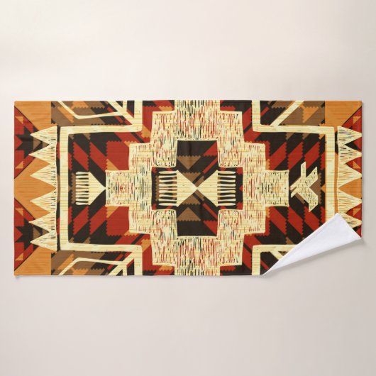 Illustration abstraite dessinée à la main (Serviette de bain)