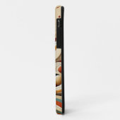 Illustration Abstraite iPhone 11 Coque (Dos/Gauche)