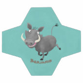 Illustration amusante d'un cochon de phacochère af (Plat)