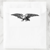 Illustration ancienne école Stickers Aigle chauve (Sac)