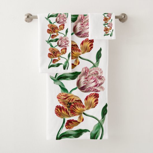 Illustration botanique de tulipe vintage (En situation)