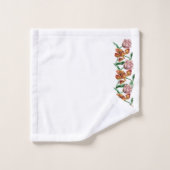Illustration botanique de tulipe vintage (Gant de toilette)