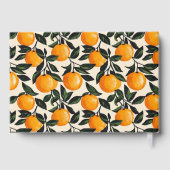 Illustration botanique d'orange joyeuse (Verso)