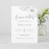 Illustration botanique Invitation de la partie d'e (Debout devant)