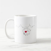 Illustration Buffalo Skyline de café Mug (Gauche)