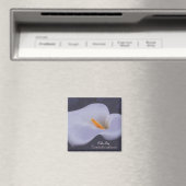 Illustration Calla Lily des aimants frigo (In Situ (Lave-vaisselle))