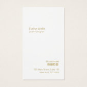 Illustration cardinale minimaliste rose (Dos)