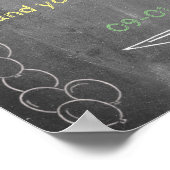 Illustration créative d'école sur tableau noir (Coin)