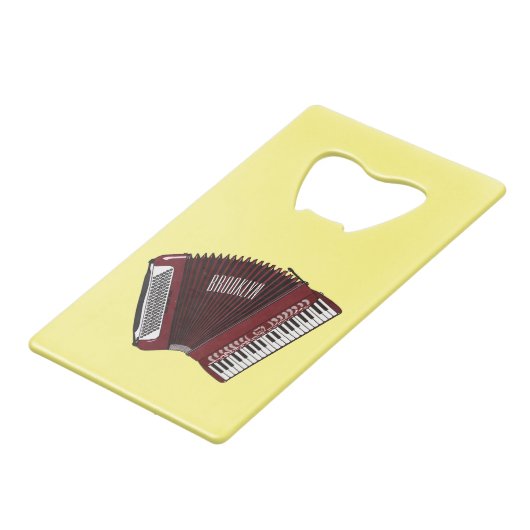 Illustration d'accordion (Dos Angle)