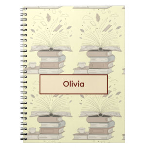 Illustration d'amateur de livres avec livre ouvert