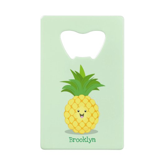 Illustration d'ananas mignon (Dos)