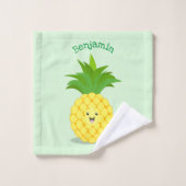 Illustration d'ananas mignon (Gant de toilette)