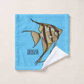 Illustration d'angelfish (Gant de toilette)