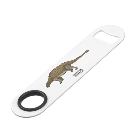 Illustration d'Ankylosaurus (Dos Angle)