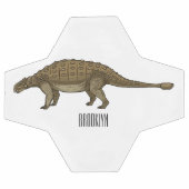 Illustration d'Ankylosaurus (Plat)