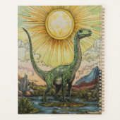 Illustration d'Apatosaurus Dinosaur (Dos)