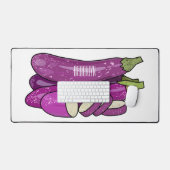 Illustration d'aubergine (Clavier et souris)