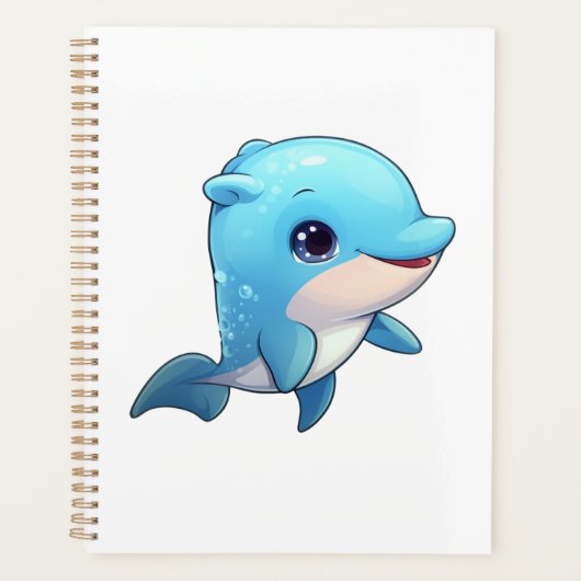 Illustration dauphin de dessin (Devant)